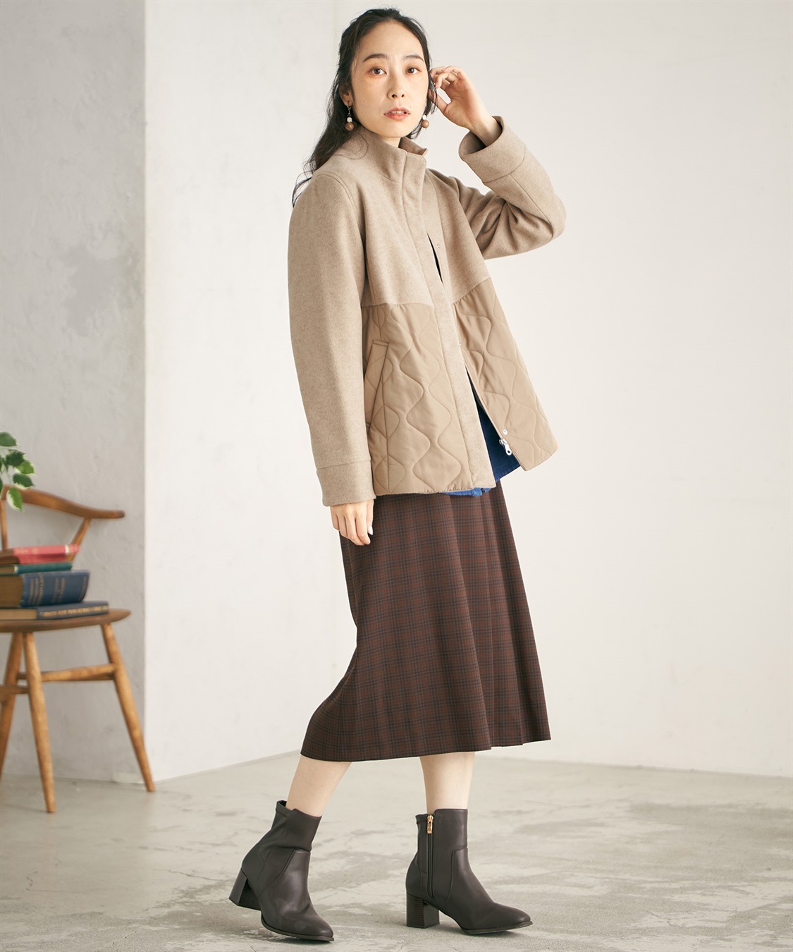 DECOY 裏起毛スカート_sub_9