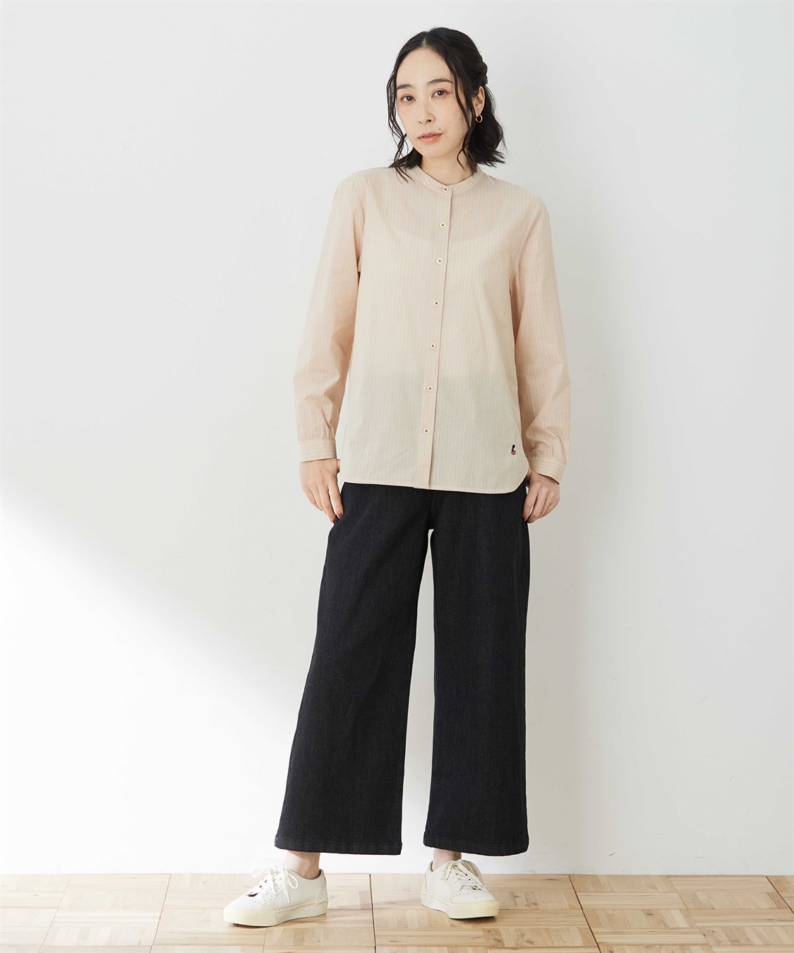 DECOY ストレッチデニムワイドパンツ【リブウエスト】_sub_9