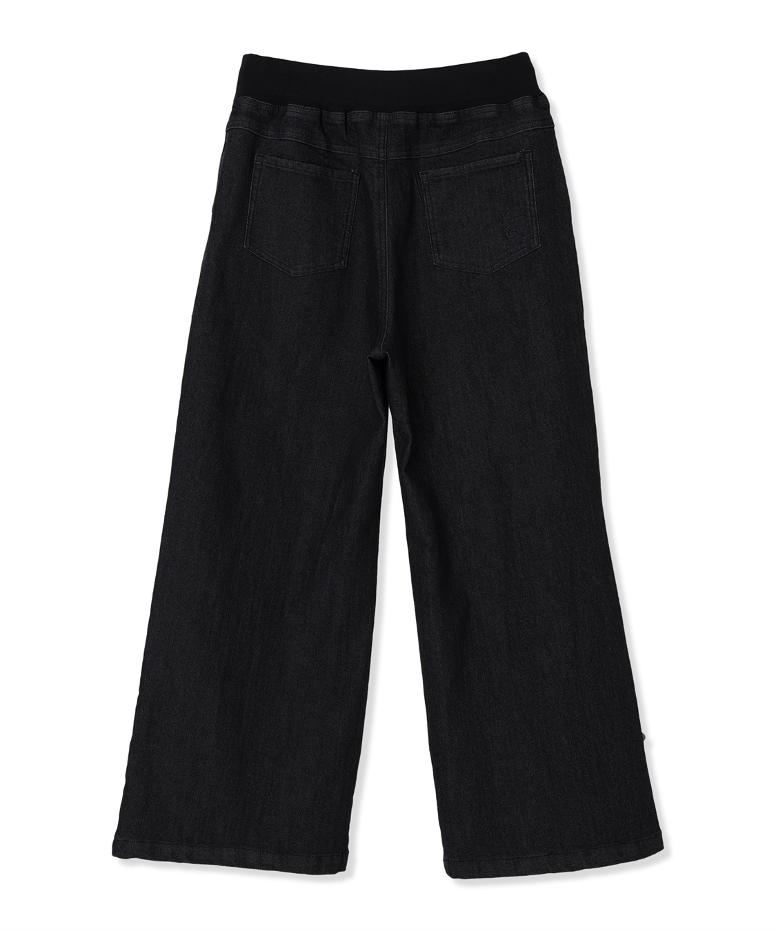 DECOY ストレッチデニムワイドパンツ【リブウエスト】_sub_13