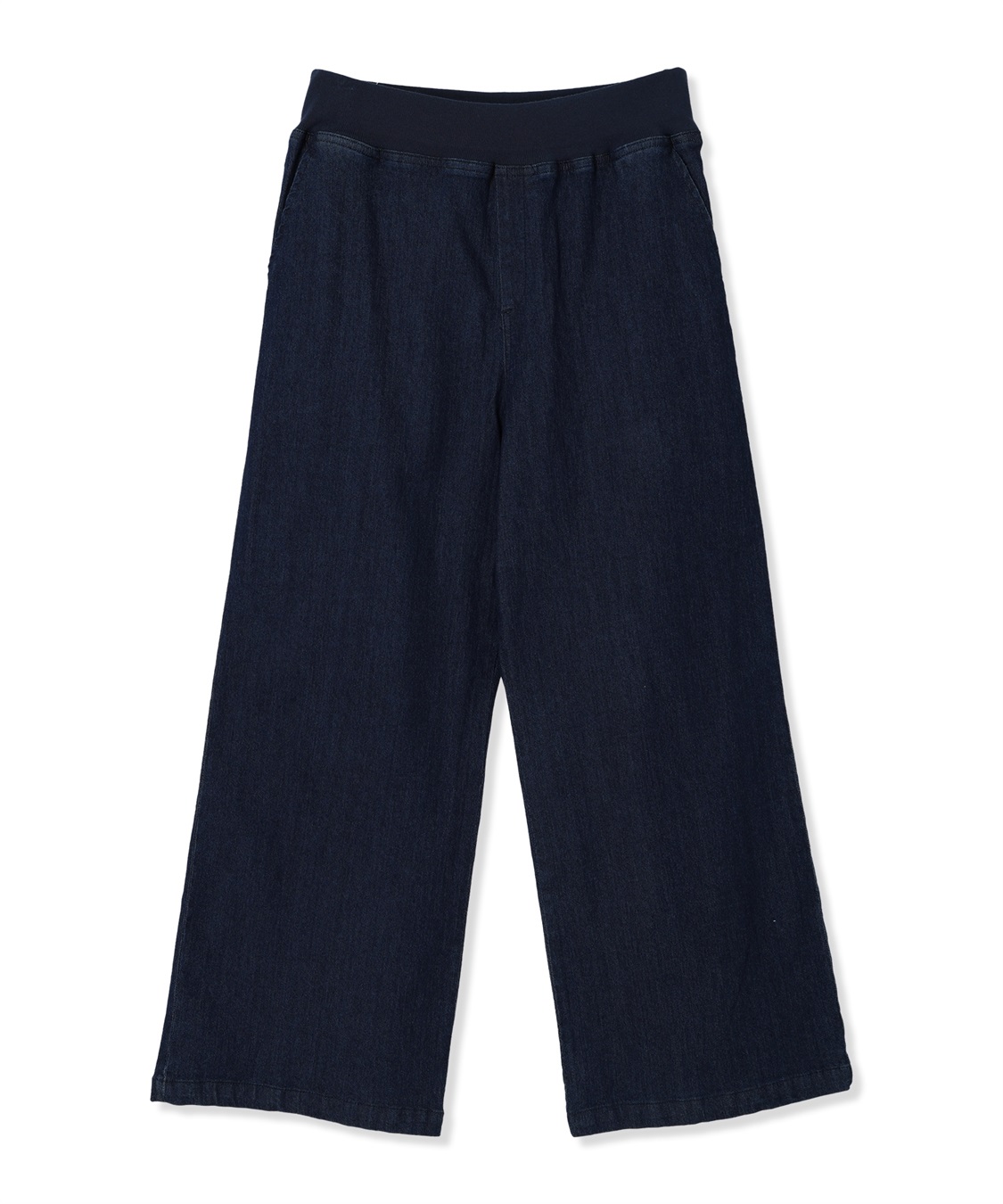 DECOY ストレッチデニムワイドパンツ【リブウエスト】_sub_20