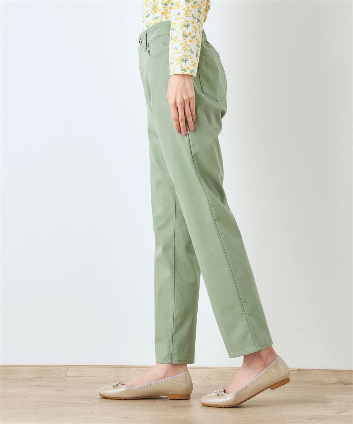 DECOY 接触冷感ストレッチパンツ_sub_1