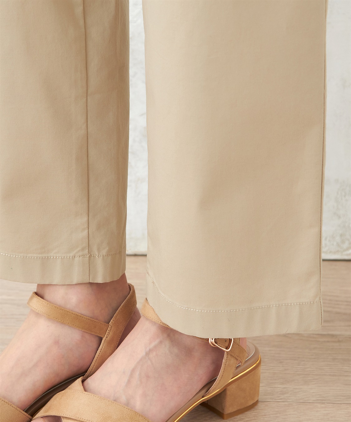 DECOY ストレッチストレートパンツ_sub_7