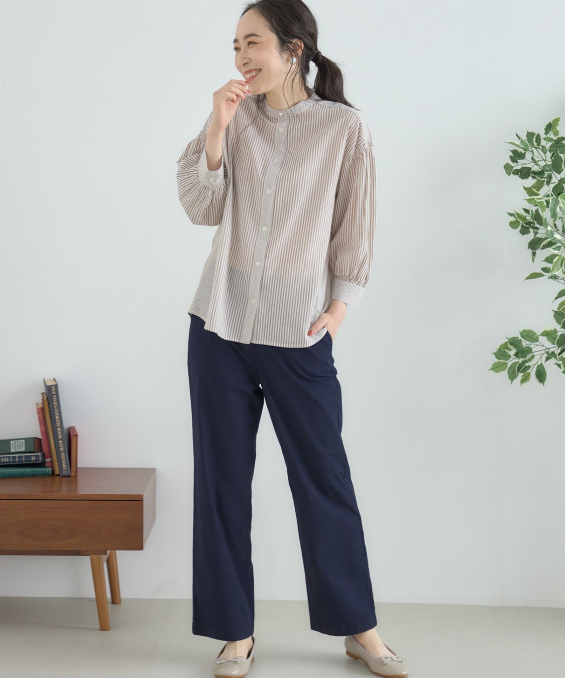 DECOY ストレッチストレートパンツ_sub_15