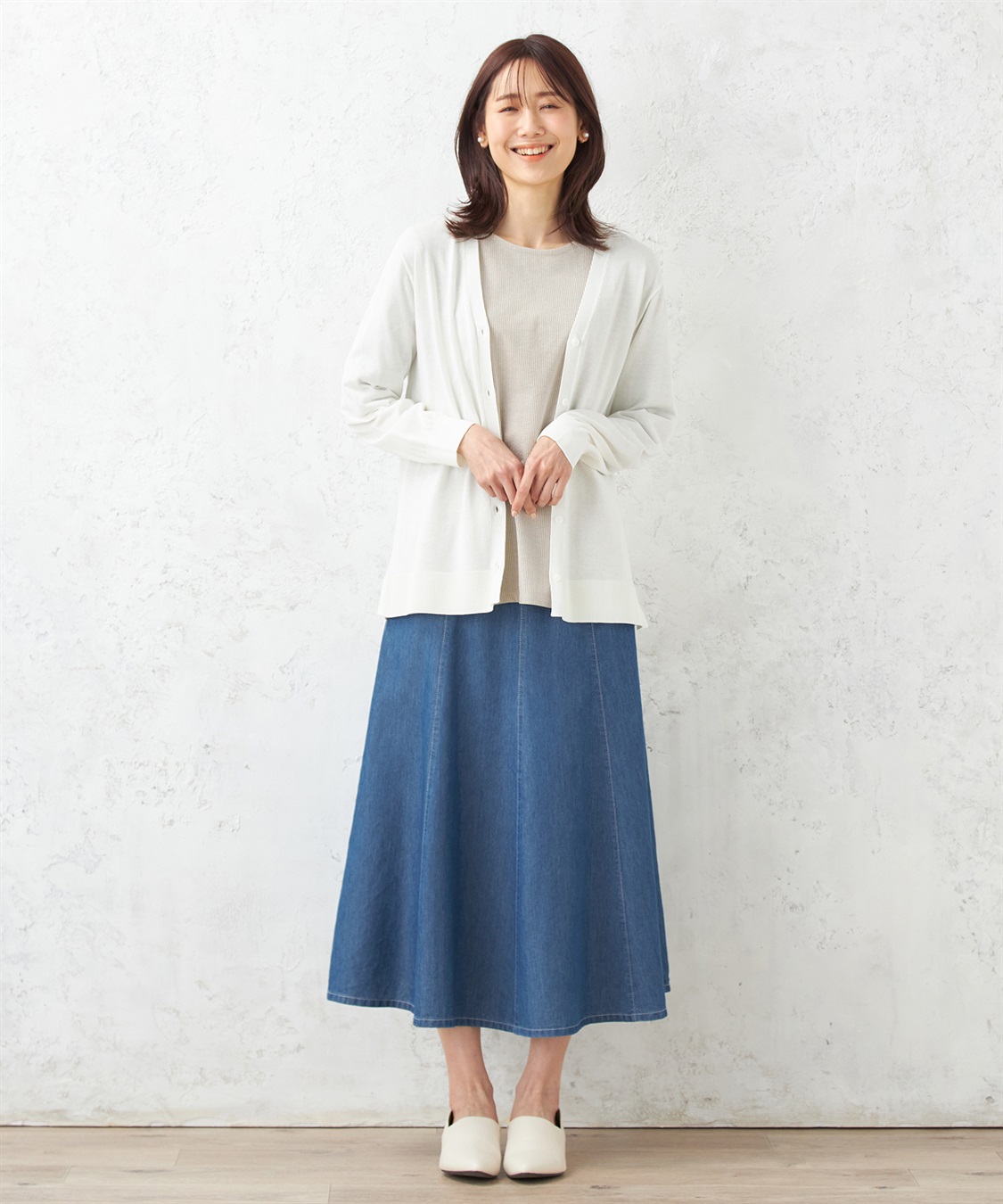 DECOY デニムフレアスカート_sub_9