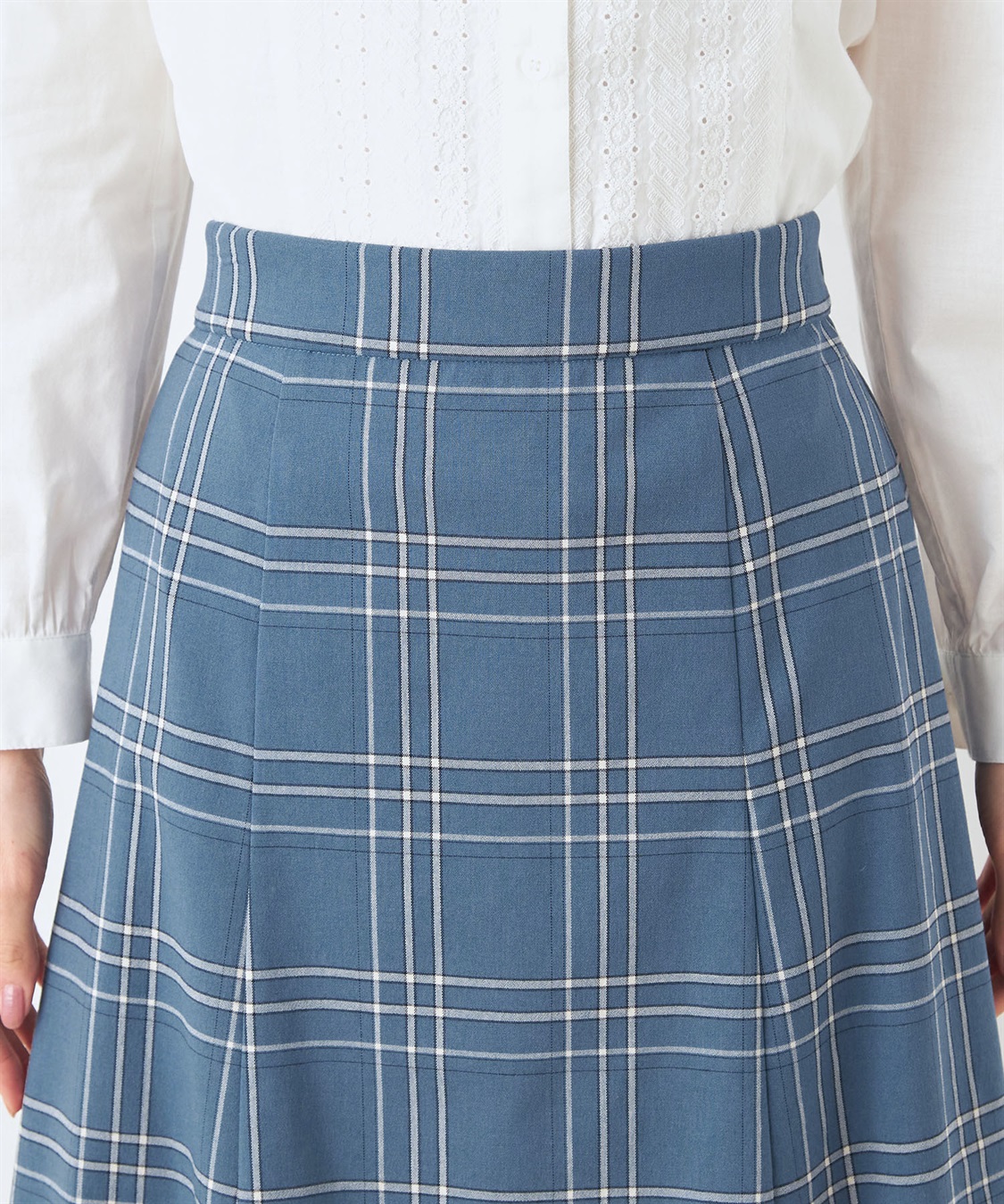 DECOY チェックスカート_sub_4