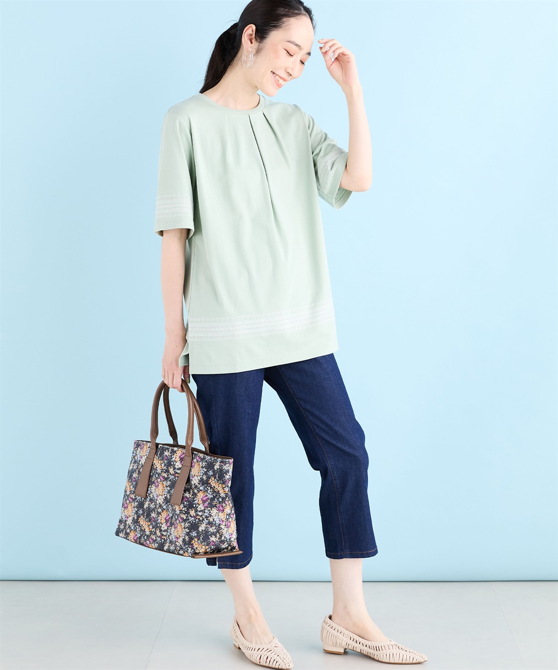 DECOY 【冷感】デニムパンツ_sub_13