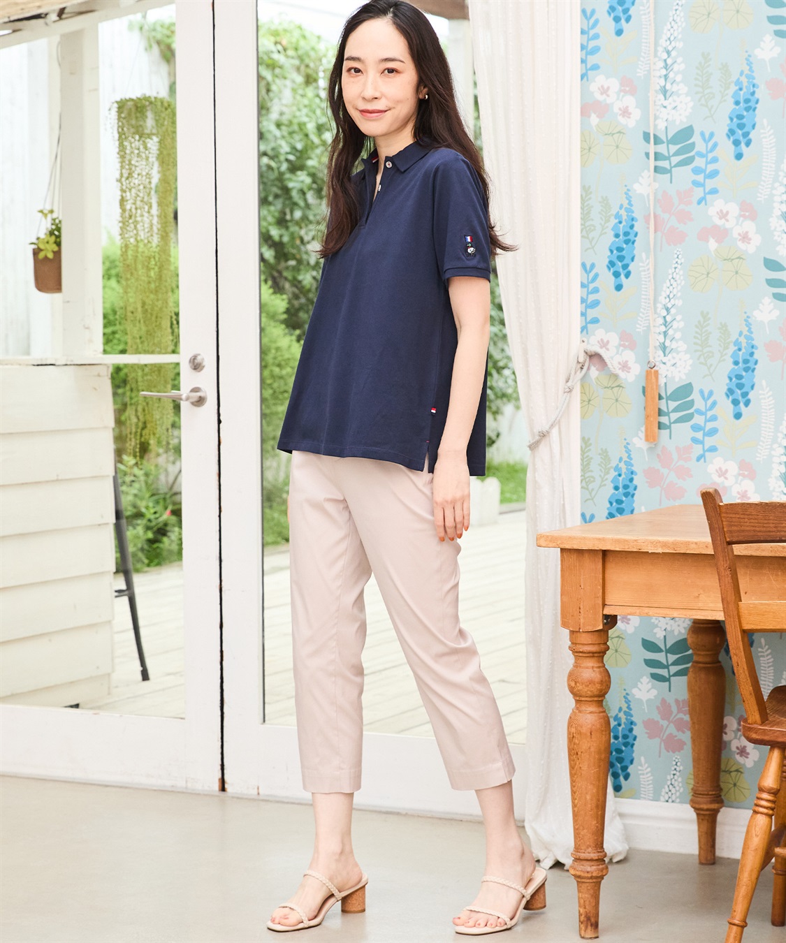 冷感】さらさらストレッチパンツ DECOY｜クロスプラス公式通販サイト