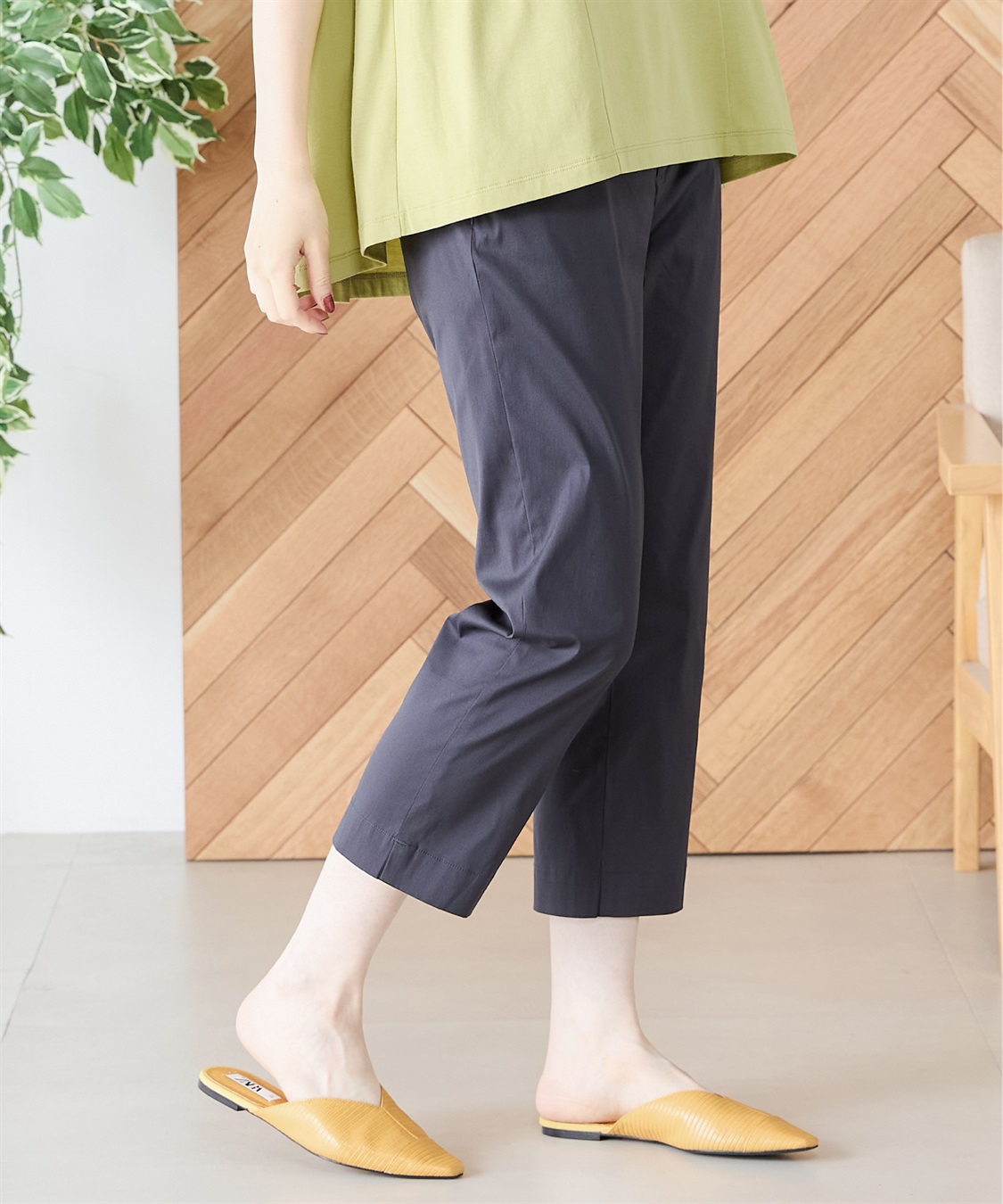 DECOY 【冷感】さらさらストレッチパンツ_sub_8