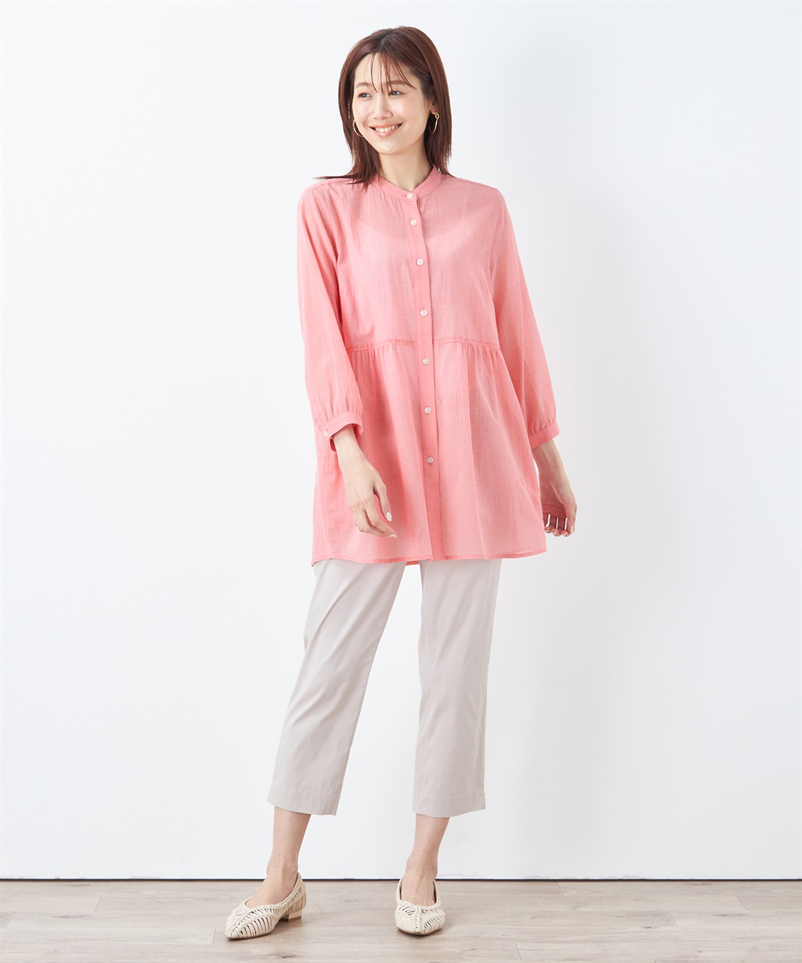 DECOY 【冷感】さらさらストレッチパンツ_sub_15