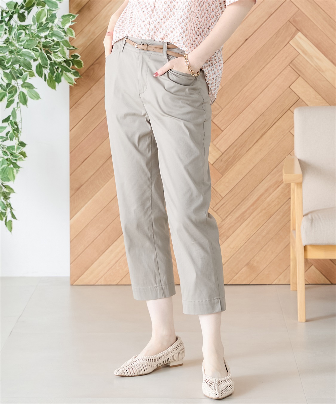 DECOY 【冷感】さらさらストレッチパンツ_sub_28