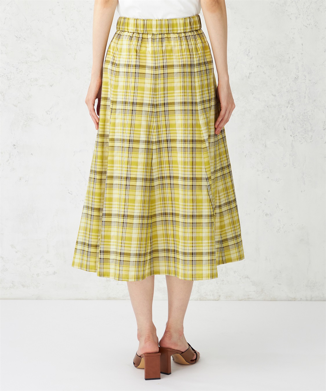 DECOY チェックスカート_sub_5