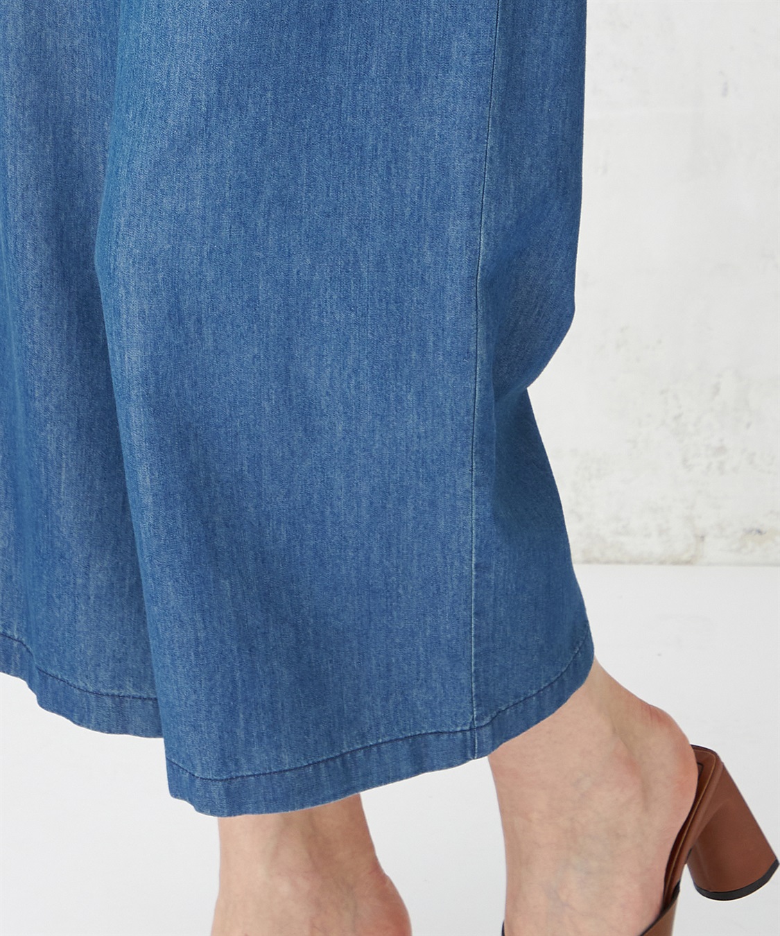 DECOY 【冷感】デニムワイドパンツ_sub_9