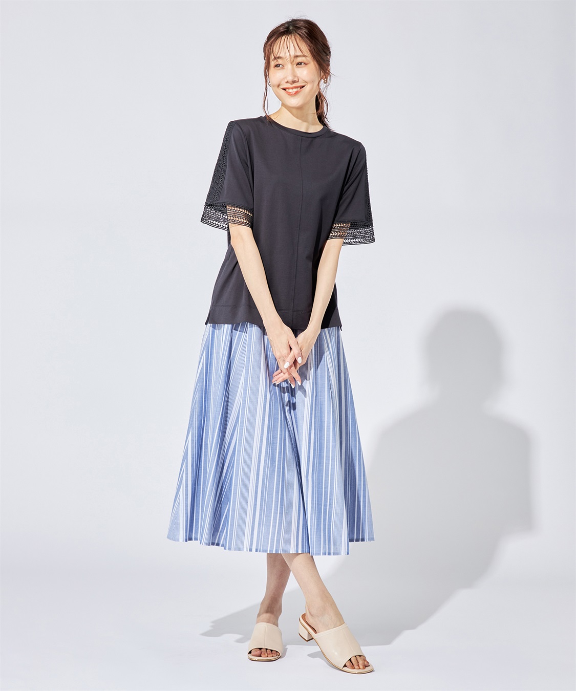 DECOY ストライプスカート_sub_13