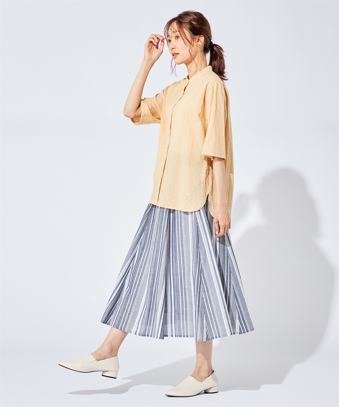 ストライプスカート DECOY｜クロスプラス公式通販サイト