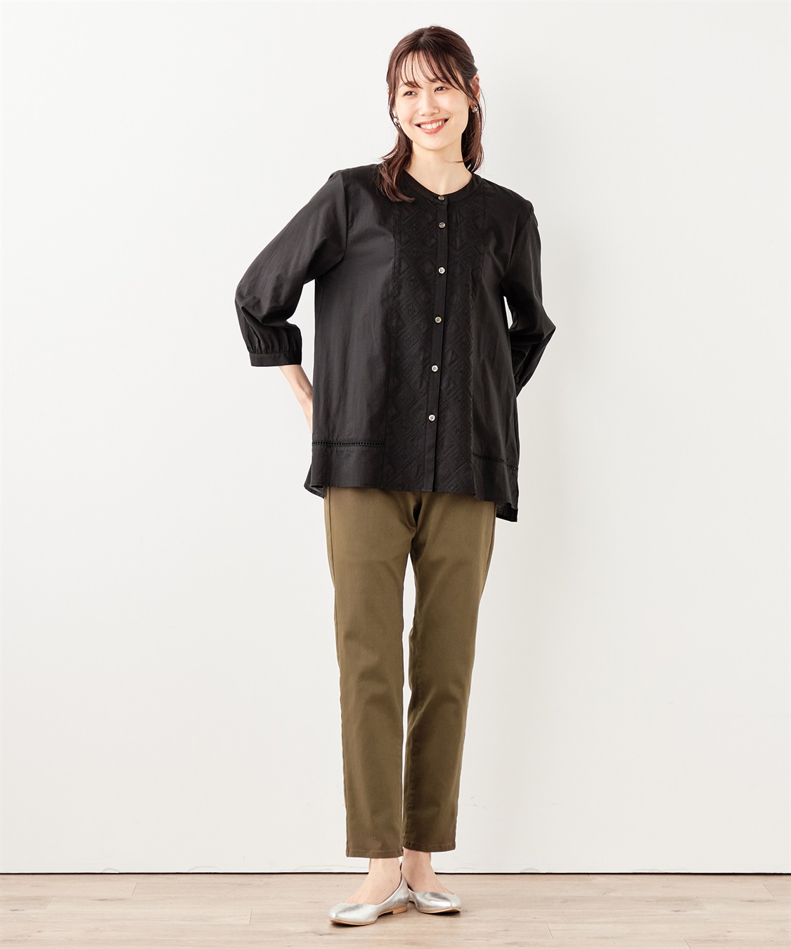 DECOY ストレッチパンツ_sub_18