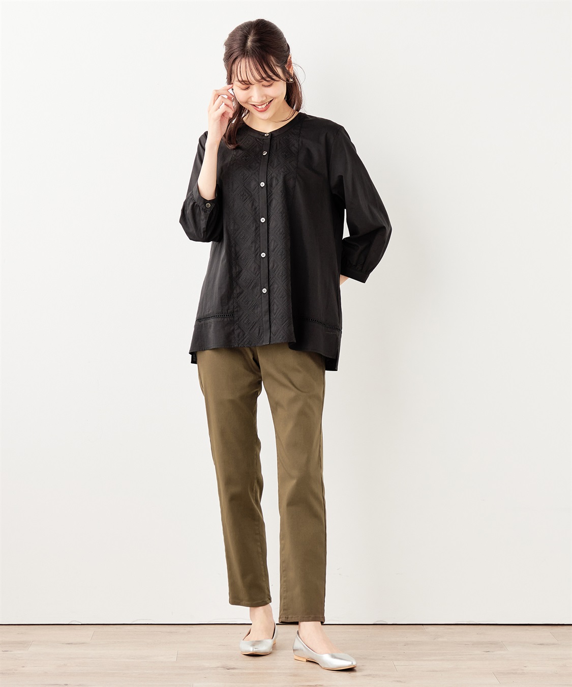 DECOY ストレッチパンツ_sub_19