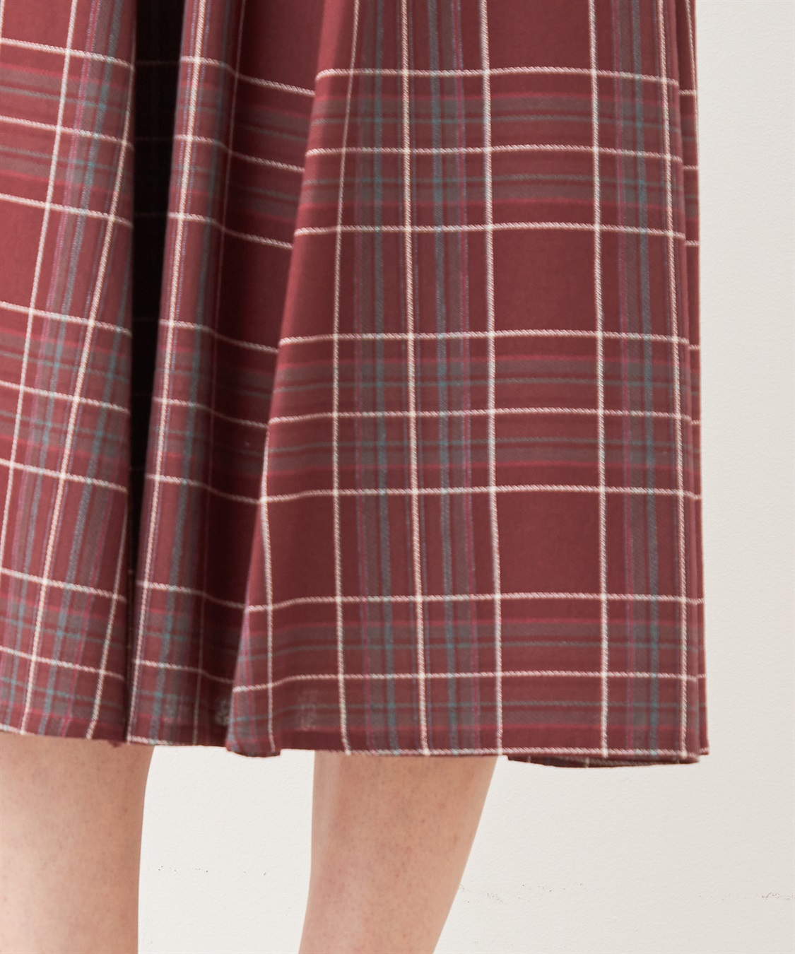 DECOY チェックスカート_sub_7