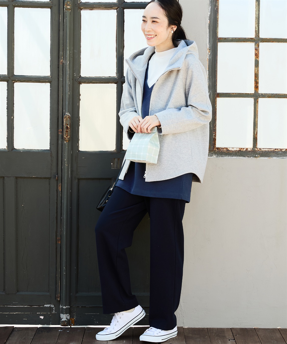 DECOY ストレッチストレートパンツ_sub_16