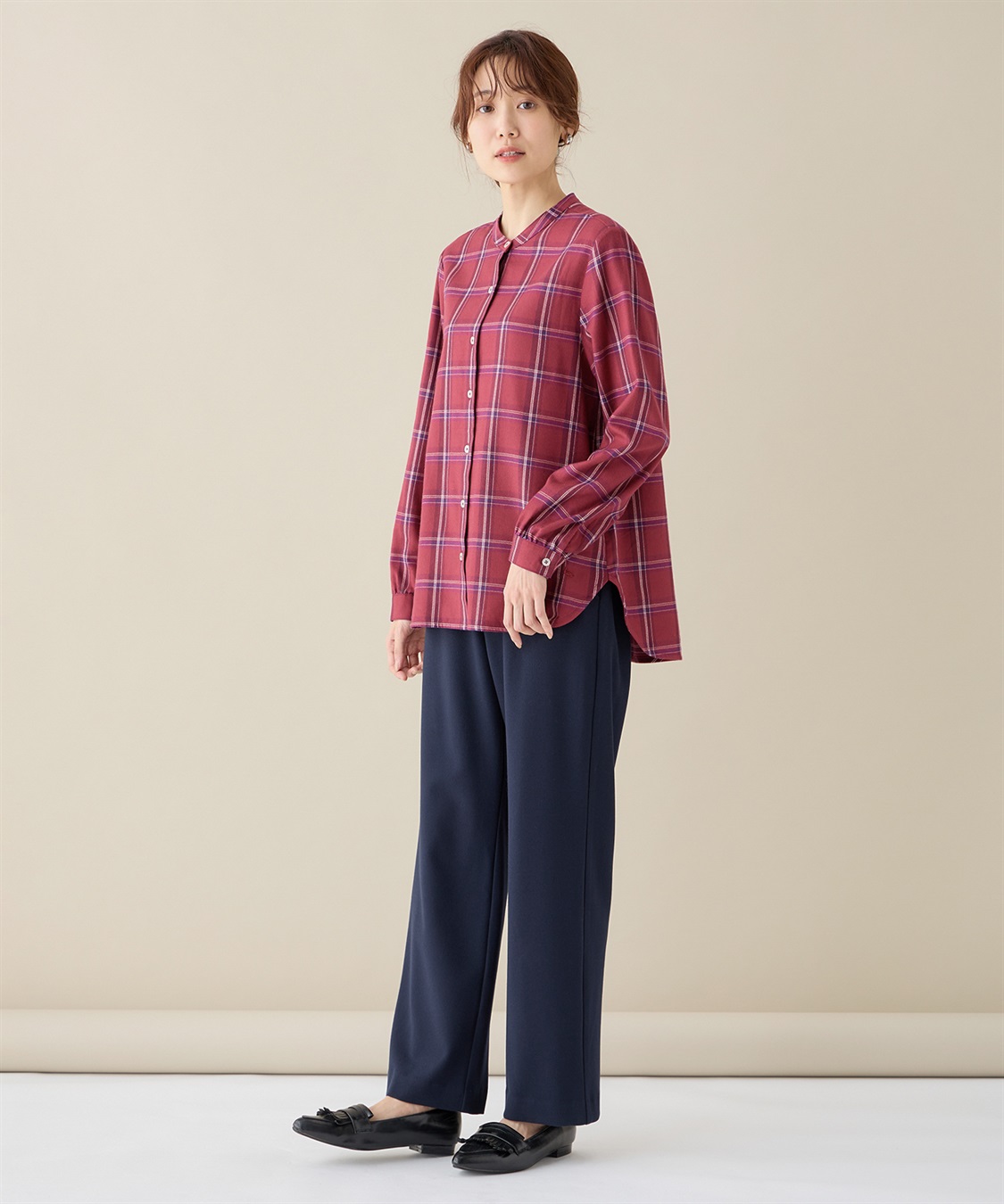 DECOY ストレッチストレートパンツ_sub_17