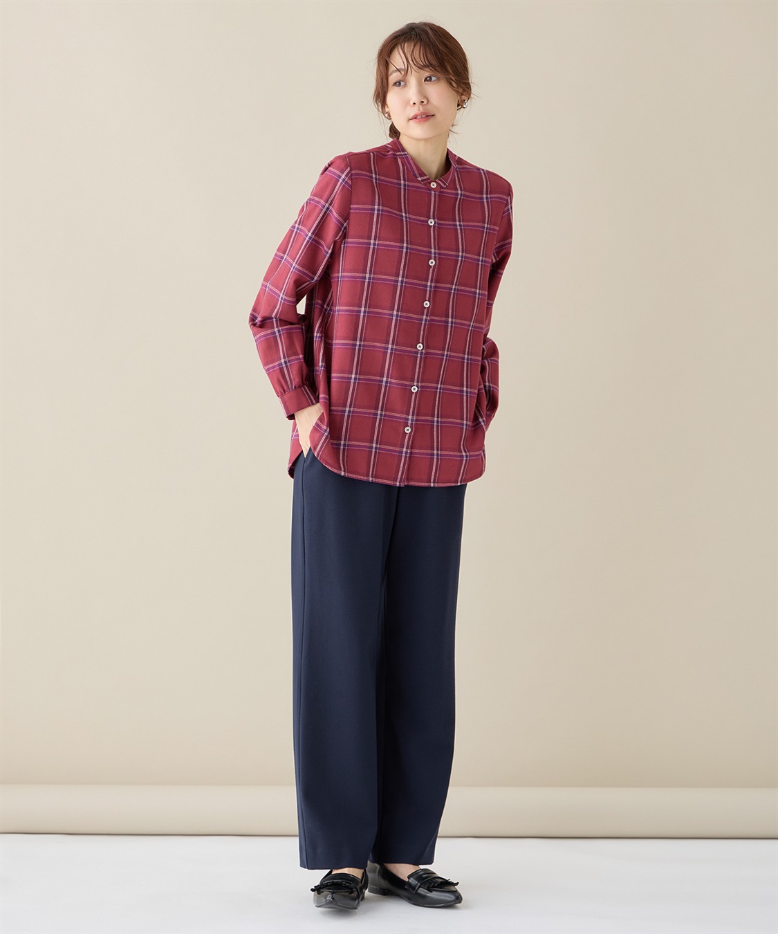 DECOY ストレッチストレートパンツ_sub_18