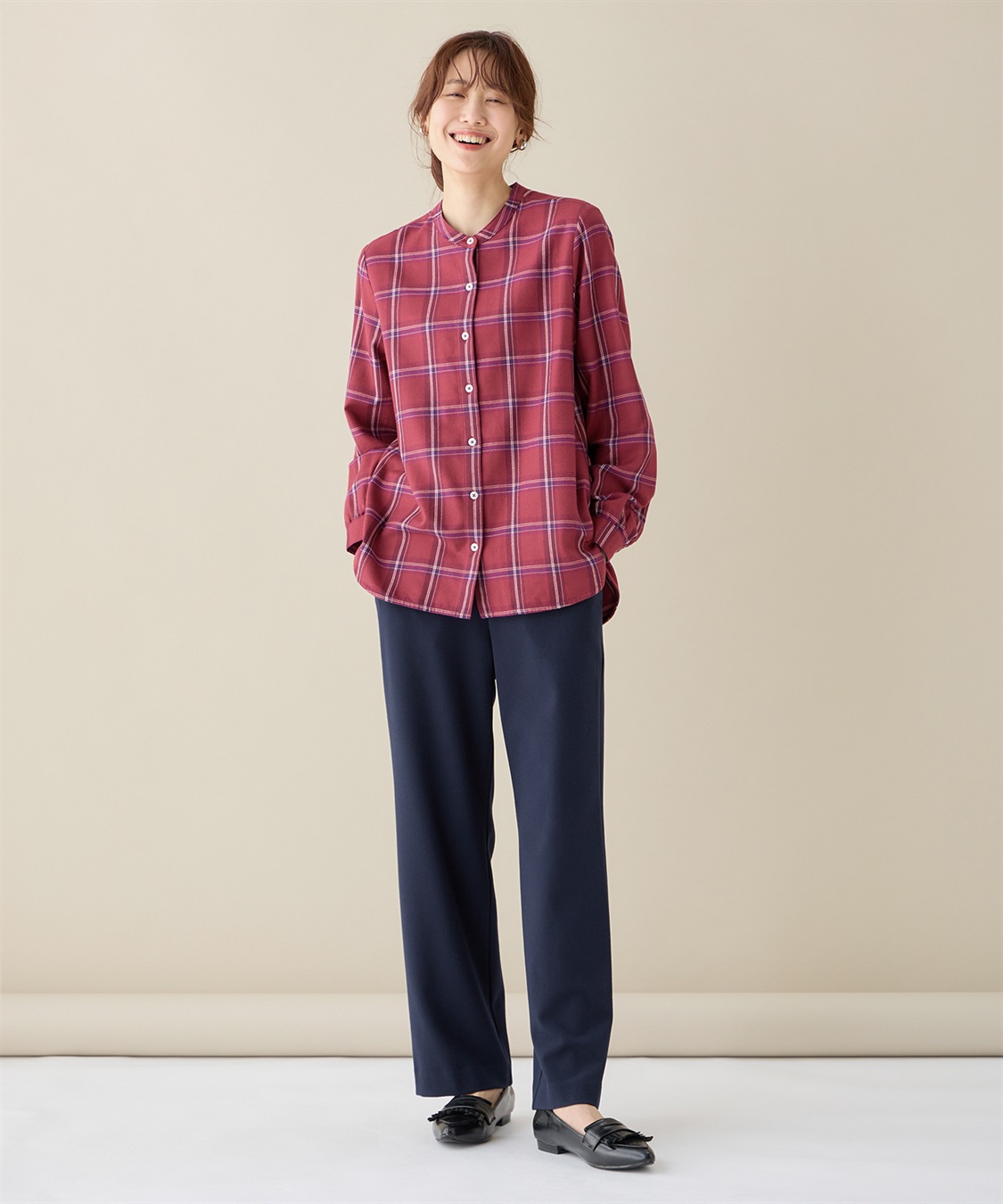 DECOY ストレッチストレートパンツ_sub_19