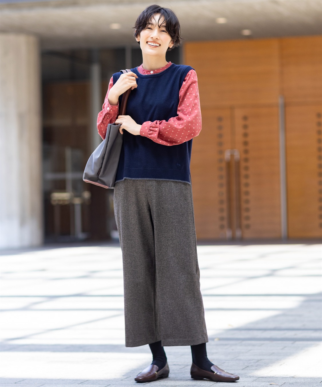 DECOY 裏起毛ワイドパンツ58cm丈_sub_9