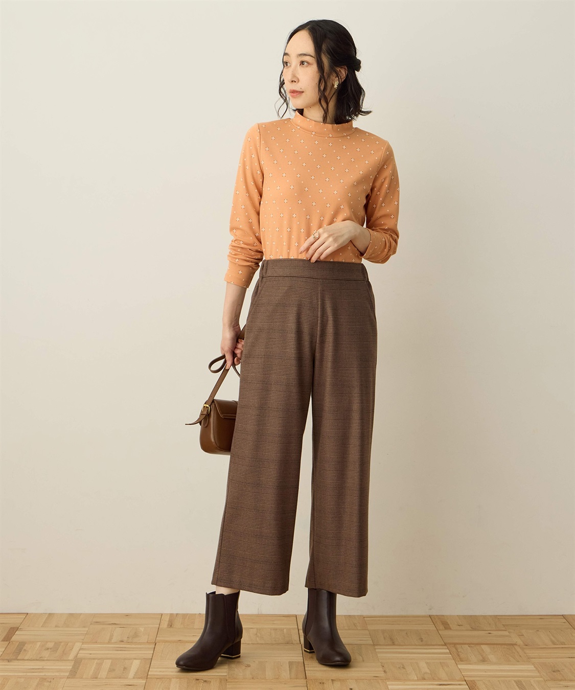 DECOY 裏起毛ワイドパンツ58cm丈_sub_14