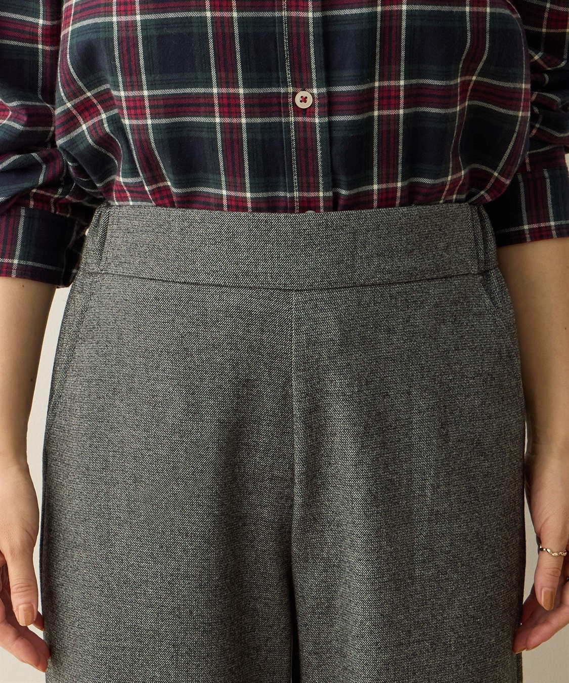 DECOY 裏起毛ワイドパンツ58cm丈_sub_19