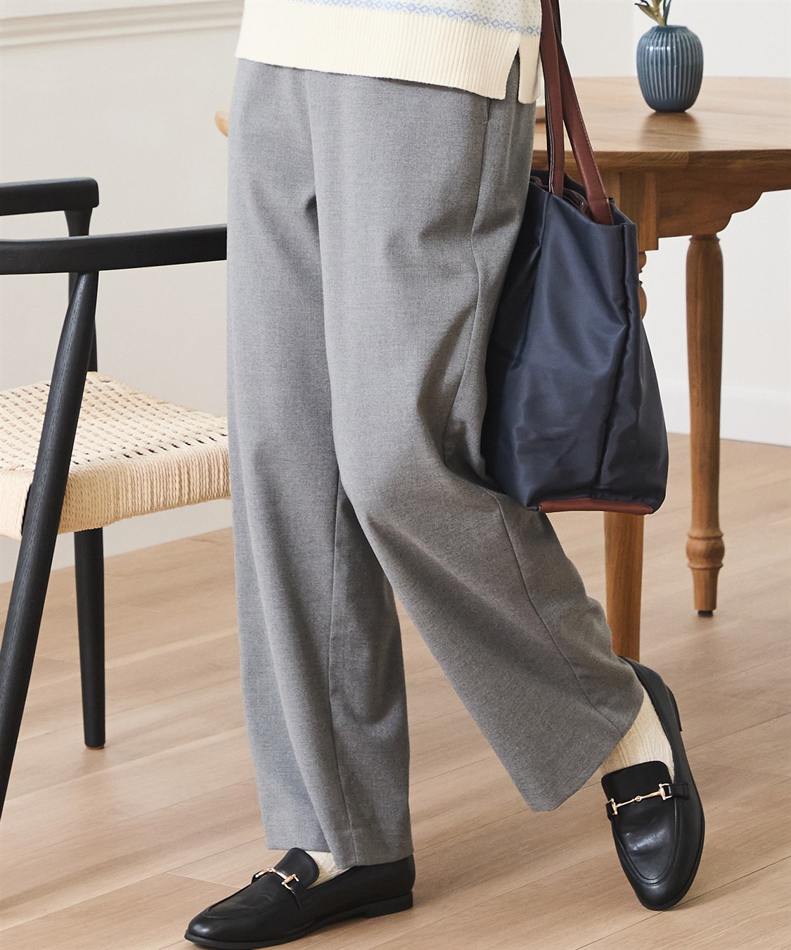 DECOY ストレートパンツ_sub_2