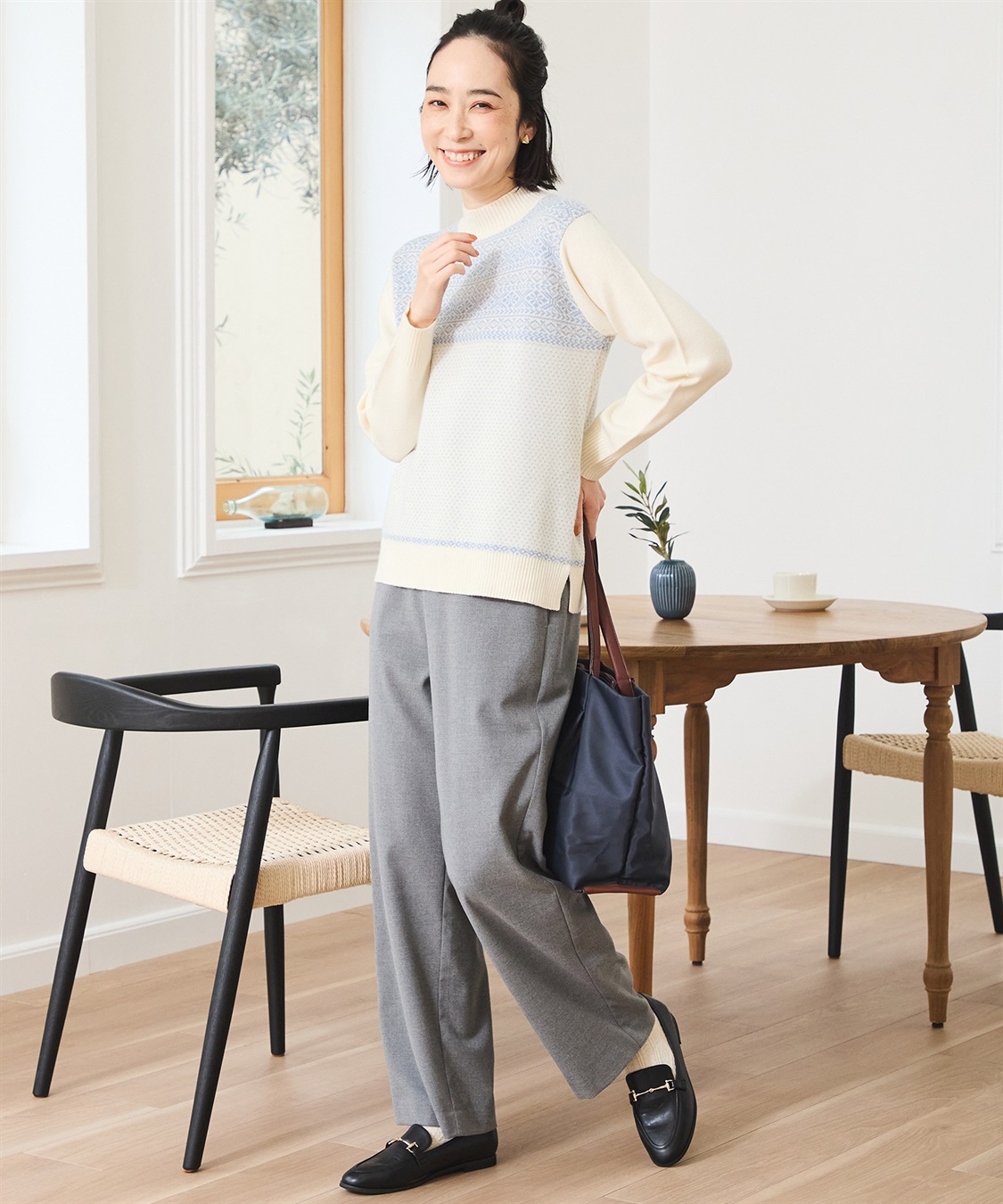 DECOY ストレートパンツ_sub_12