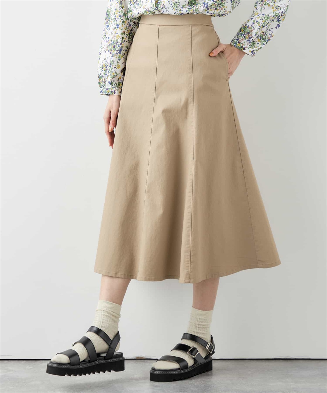 DECOY ウエストリブスカート_sub_2