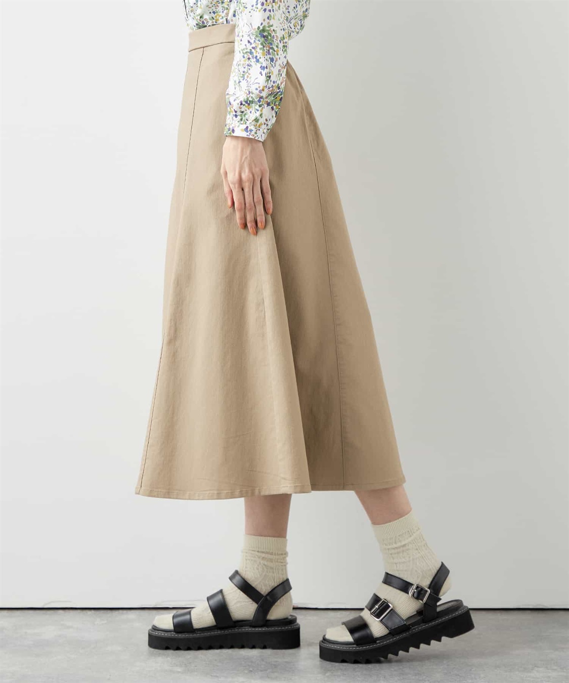 DECOY ウエストリブスカート_sub_3