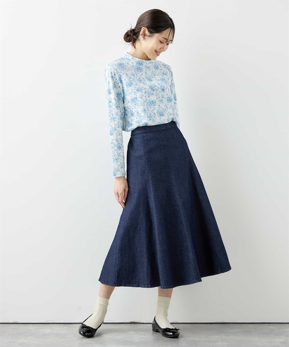 DECOY ウエストリブスカート_sub_20