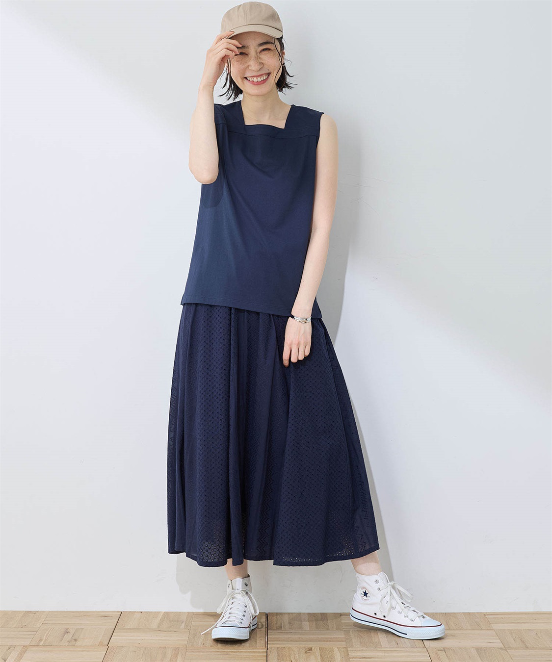 インド綿レーススカート DECOY｜クロスプラス公式通販サイト