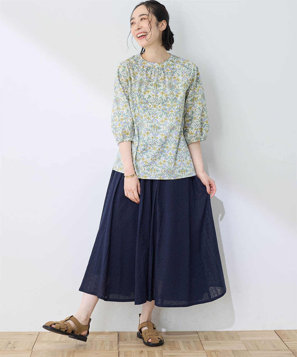 インド綿レーススカート DECOY｜クロスプラス公式通販サイト