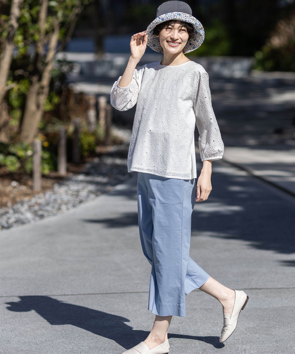 DECOY ストレッチバックラッシュパンツ_sub_8