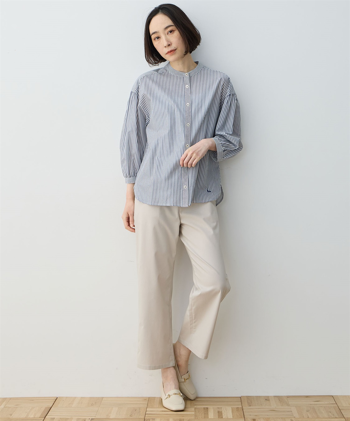 DECOY ストレッチストレートパンツ_sub_9