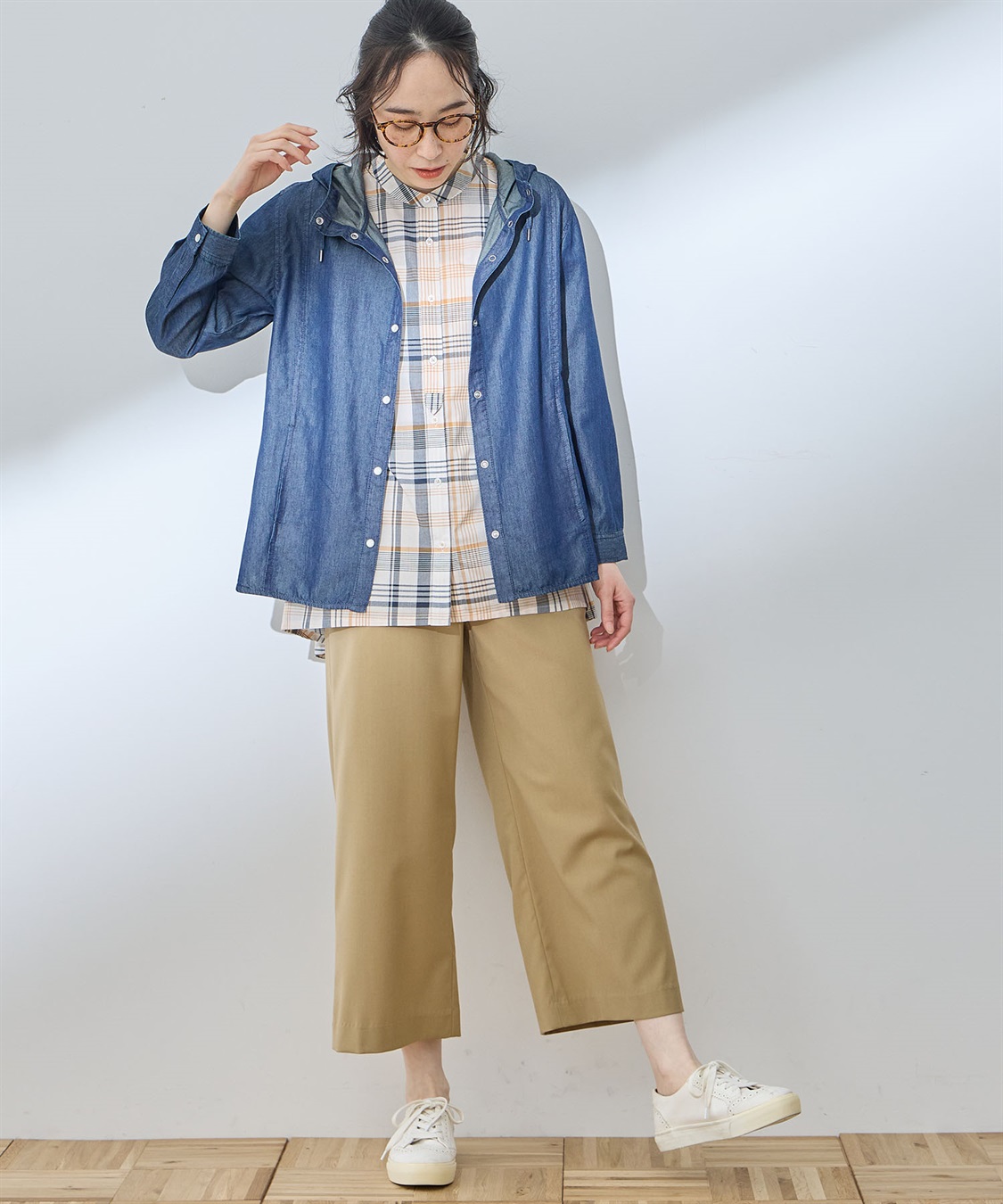 ちょび様 ストレッチワイドパンツ DECOY｜クロスプラス公式通販サイト