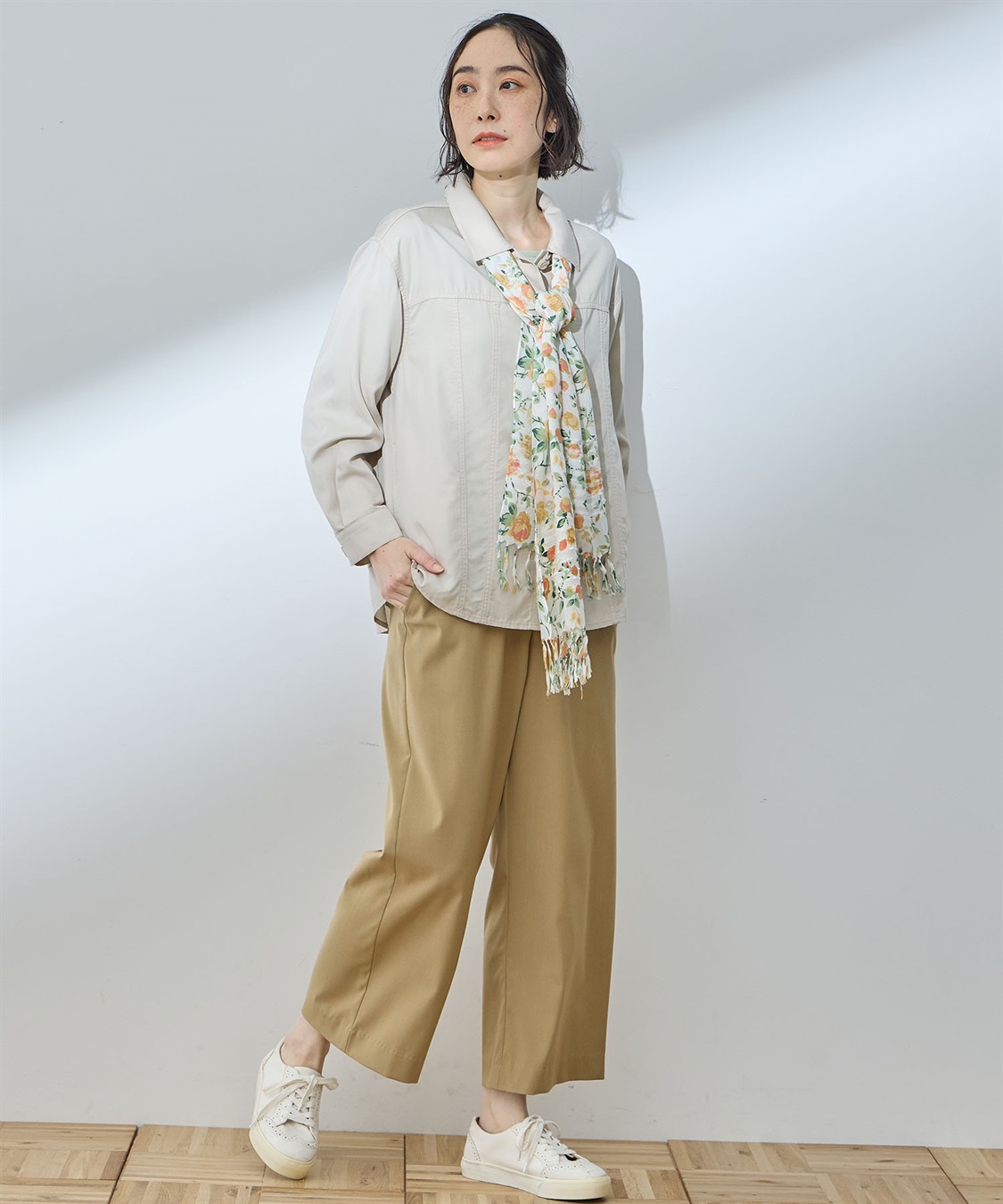 ストレッチワイドパンツ DECOY｜クロスプラス公式通販サイト