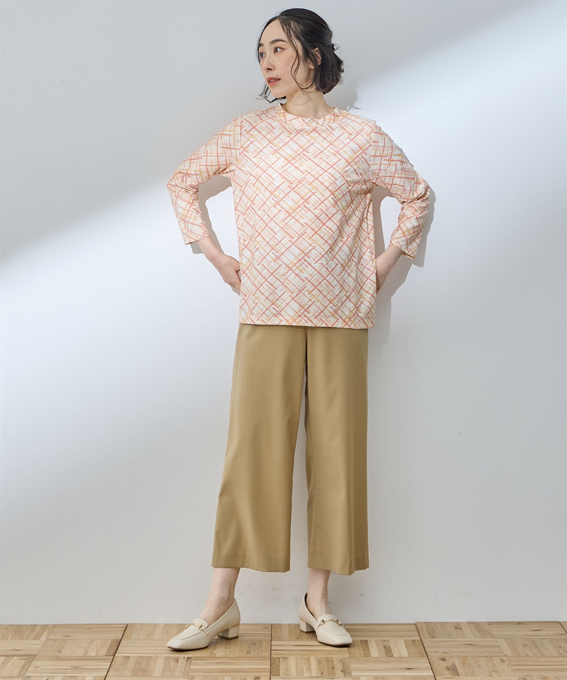 DECOY ストレッチワイドパンツ_sub_11