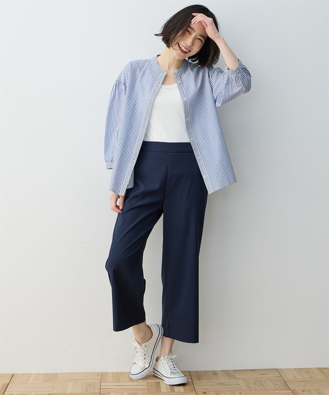 DECOY ストレッチワイドパンツ_sub_12