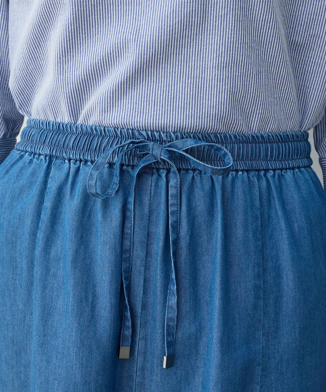 DECOY デニムフレアスカート_sub_5