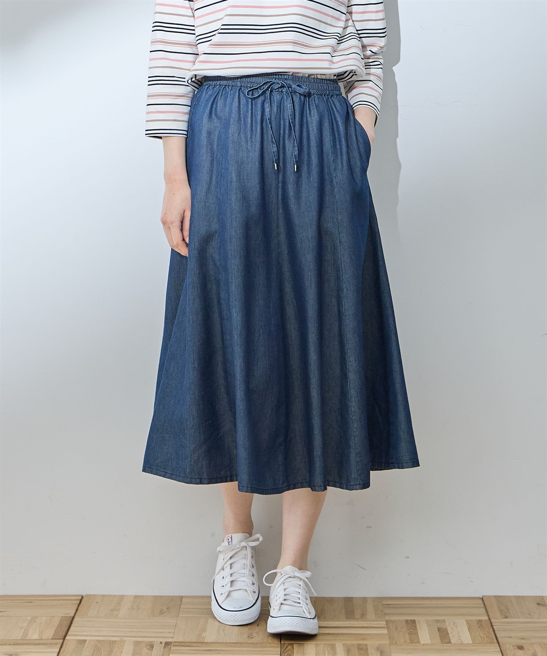 DECOY デニムフレアスカート_sub_12