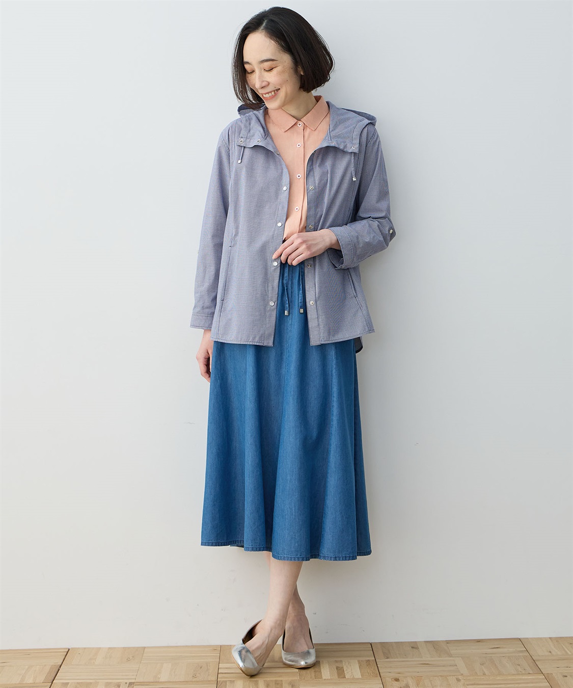 DECOY デニムフレアスカート_sub_20