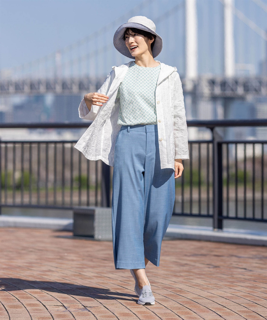 DECOY 【冷感】シャンブレーパンツ_sub_12