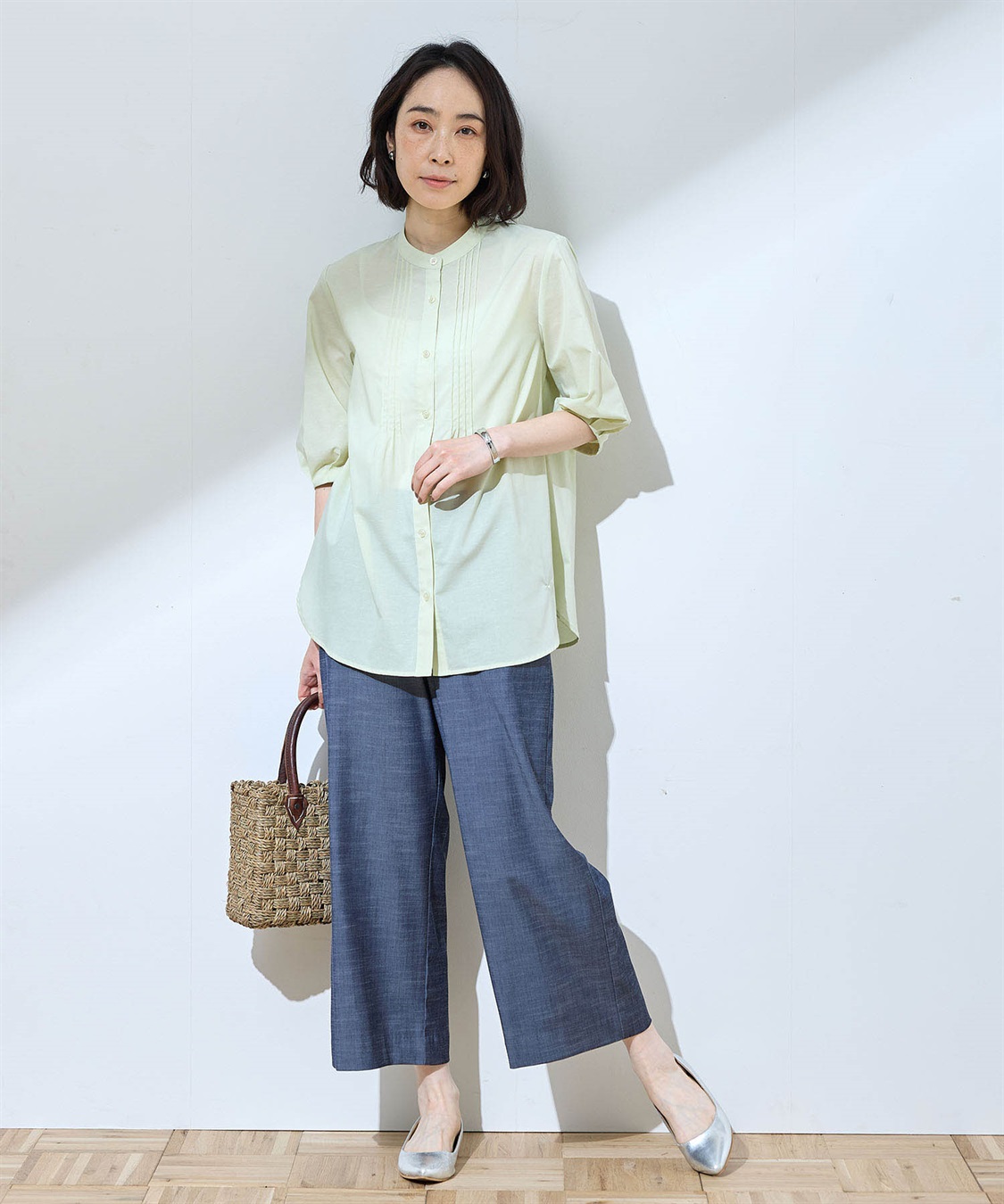 DECOY 【冷感】シャンブレーパンツ_sub_15