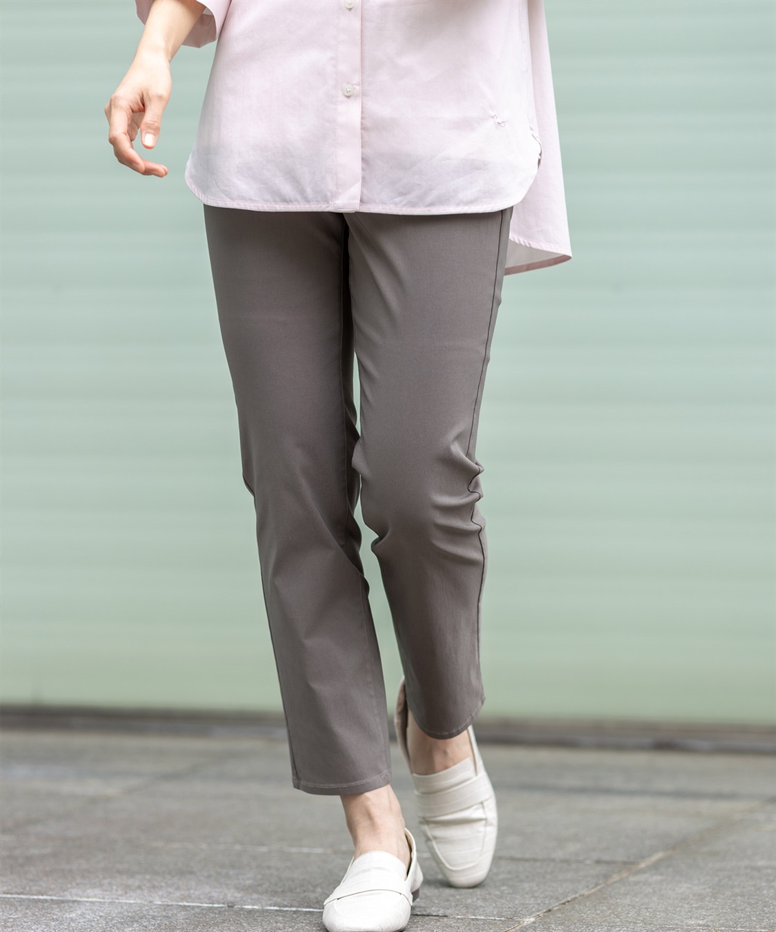 DECOY 【冷感】ストレートパンツ_sub_4