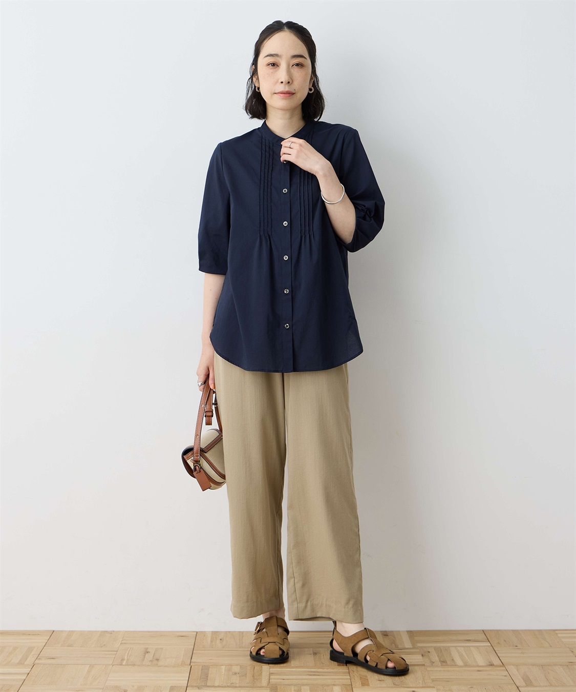 DECOY 【冷感】ウエストドロストパンツ_sub_6