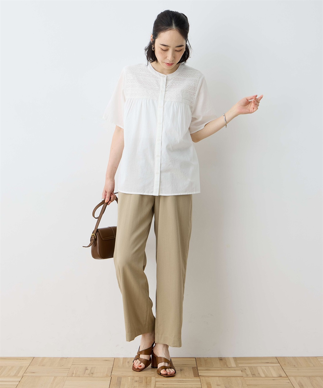 DECOY 【冷感】ウエストドロストパンツ_sub_7