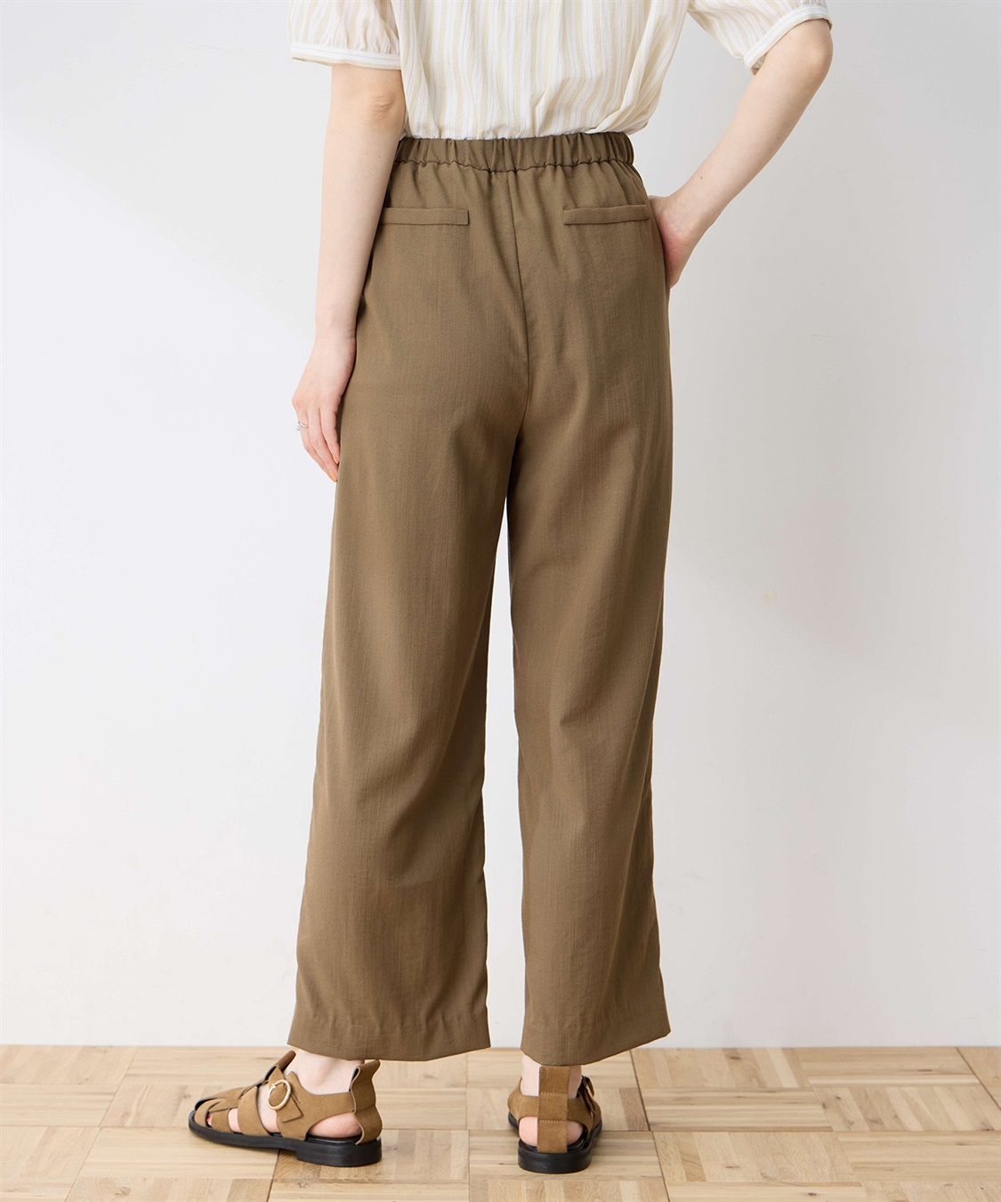 DECOY 【冷感】ウエストドロストパンツ_sub_16